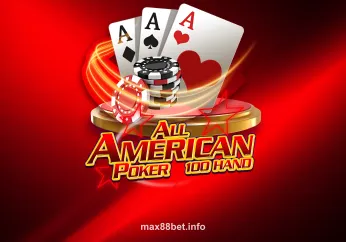 Hình ảnh trò chơi All American Poker 100 Hand tại max88